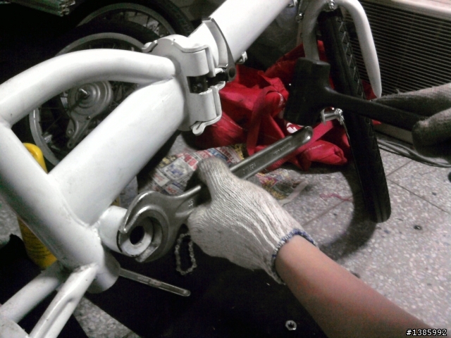 新手改車 16吋單速冷氣小白變18吋8速