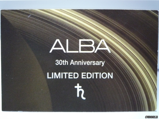 ALBA 30週年紀念錶之不專業開箱分享