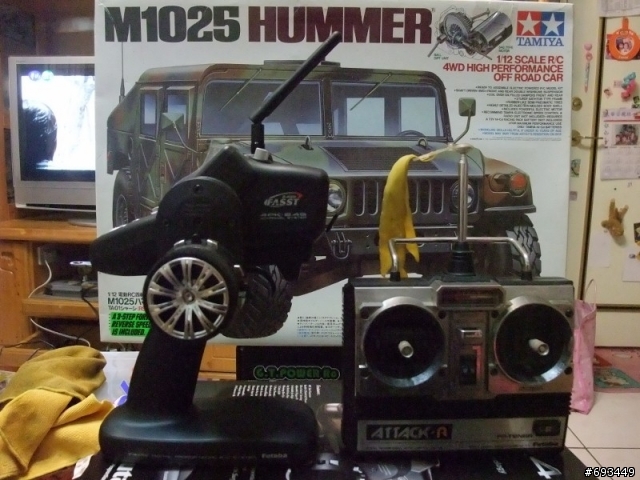 Tamiya 1/12 Hummer (2/26更新,有影片)前固定機構,後備胎架完成~!