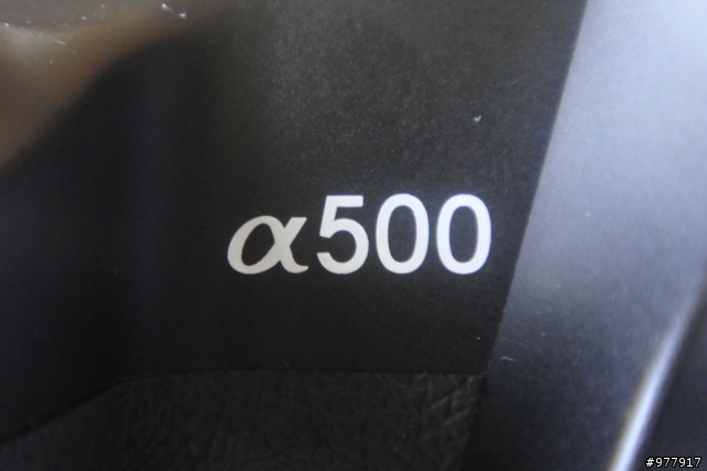 SONY DSLR-A500L 開箱!!!