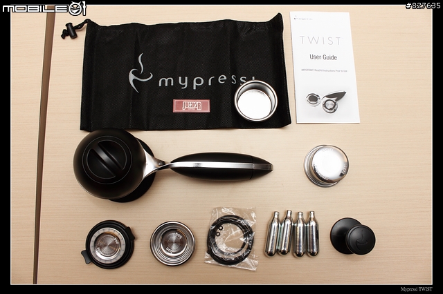 Mypressi TWIST 行動咖啡機!有行動咖啡機專用架了喔~