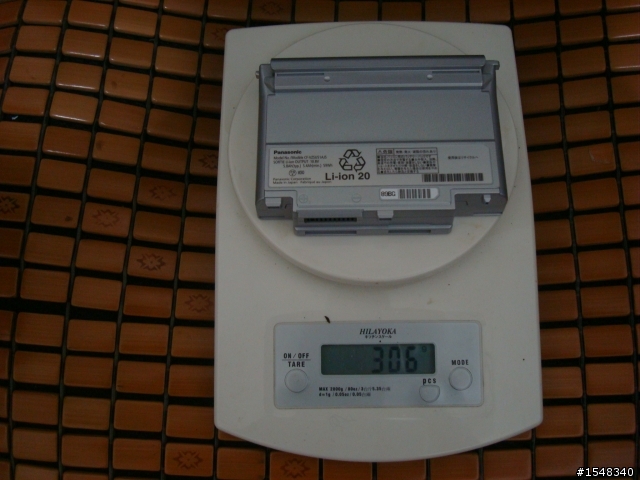 Panasonic CF-W8E 原廠電源線與筆電各項重量實測