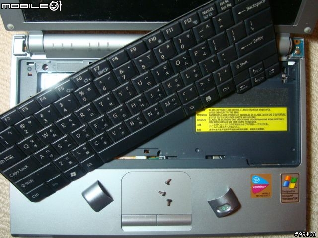 VAIO VGN-T17TP硬碟更換之~叔叔沒練過
