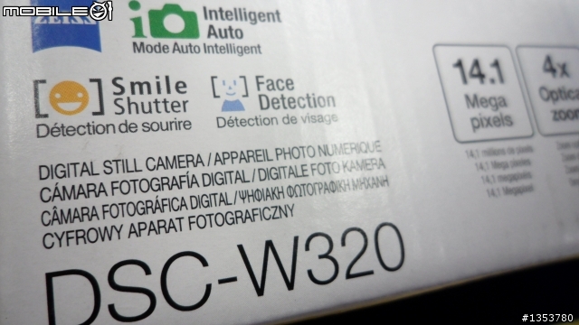 SONY DSC-W320 不專業開箱
