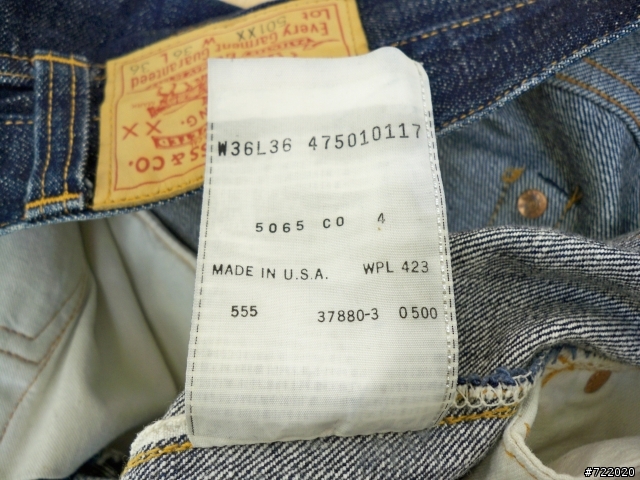 【分享】美製555廠 LEVI'S LVC 47501-0117