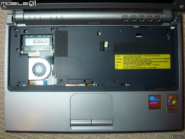 VAIO VGN-T17TP硬碟更換之~叔叔沒練過