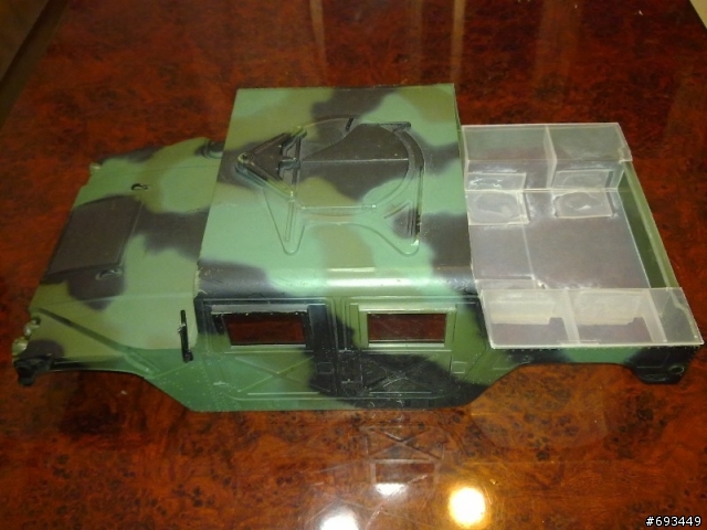 Tamiya 1/12 Hummer (2/26更新,有影片)前固定機構,後備胎架完成~!