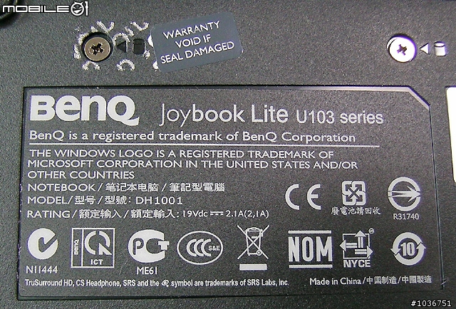 BenQ新世代輕薄美型小筆電－Joybook Lite U103試用分享