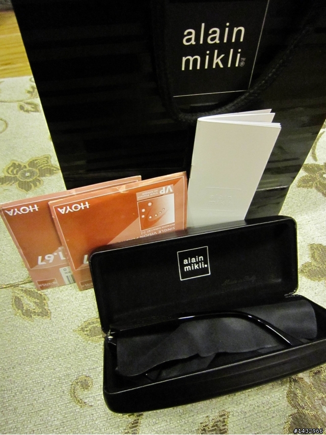(開箱)我的新眼鏡Alain mikli 亞洲版<力 – STRONG>