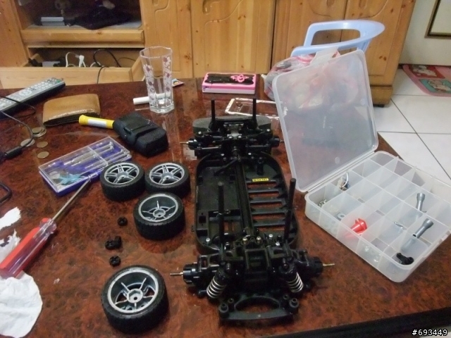 Tamiya 1/12 Hummer (2/26更新,有影片)前固定機構,後備胎架完成~!