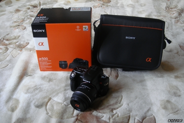 SONY DSLR-A500L 開箱!!!