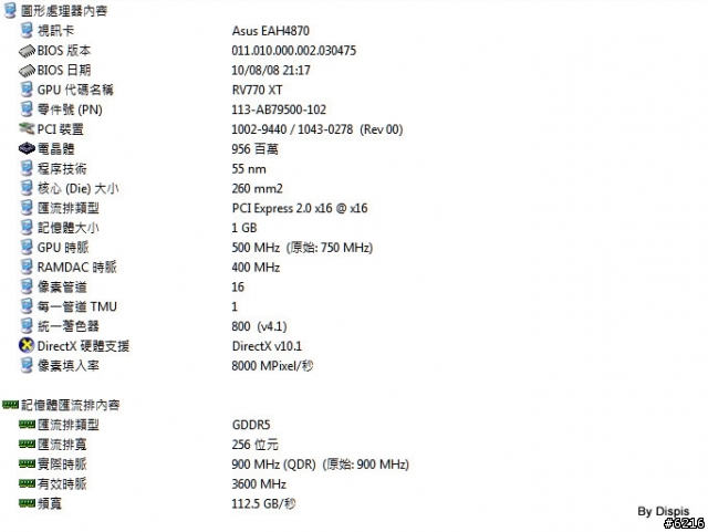 ATI昔日中高階悍將4870對上新一代中階顯卡5750(0131新增5750超頻測試)