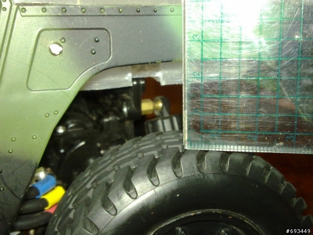 Tamiya 1/12 Hummer (2/26更新,有影片)前固定機構,後備胎架完成~!