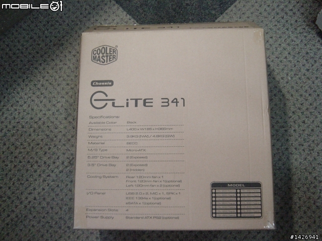 誰說機殼小散熱就差,Coolermaster Elite 341打破你的觀念