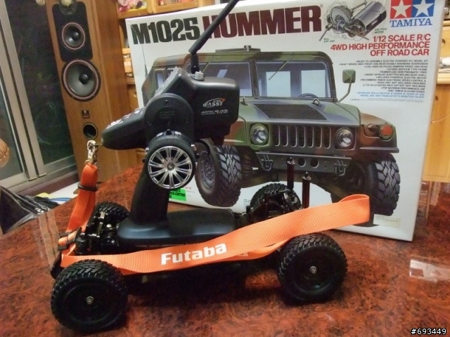 Tamiya 1/12 Hummer (2/26更新,有影片)前固定機構,後備胎架完成~!