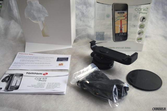 TOMTOM導航車架for iPhone簡單開箱
