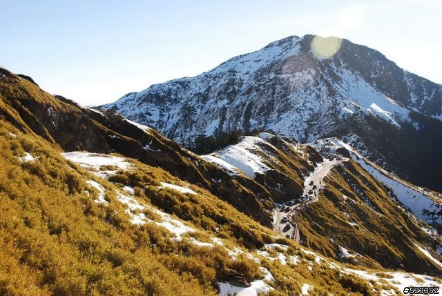 20100117-合歡山主峰雪地騎乘