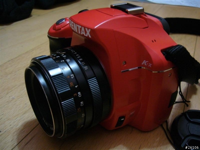 Pentax K-X 遇上M42老鏡(pentacon 50mm/f1.8)