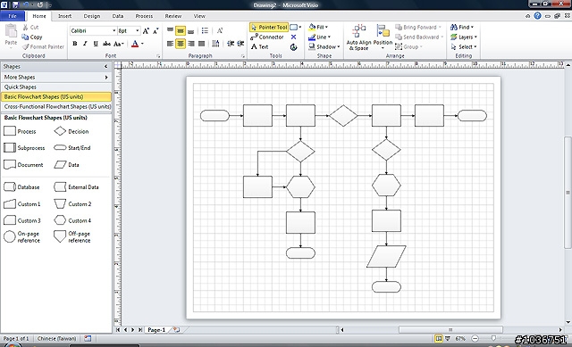 [分享]微軟Visio 2010 Beta版軟體之初學者試用體驗