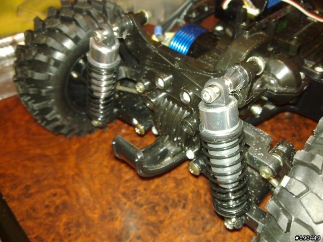 Tamiya 1/12 Hummer (2/26更新,有影片)前固定機構,後備胎架完成~!