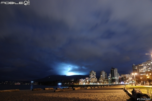 第一次夜拍.