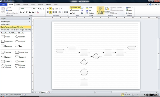 [分享]微軟Visio 2010 Beta版軟體之初學者試用體驗