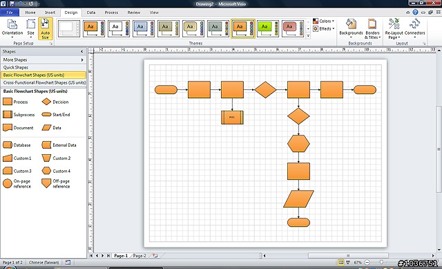 [分享]微軟Visio 2010 Beta版軟體之初學者試用體驗