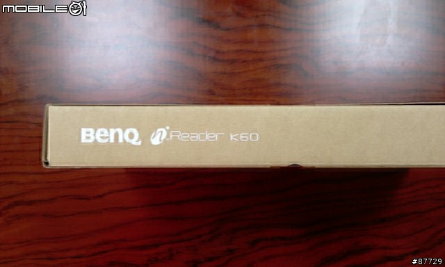 BenQ nReader K60電子書閱讀器 開箱