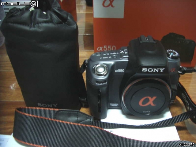 Sony a550 + KATA DT-213簡易開箱