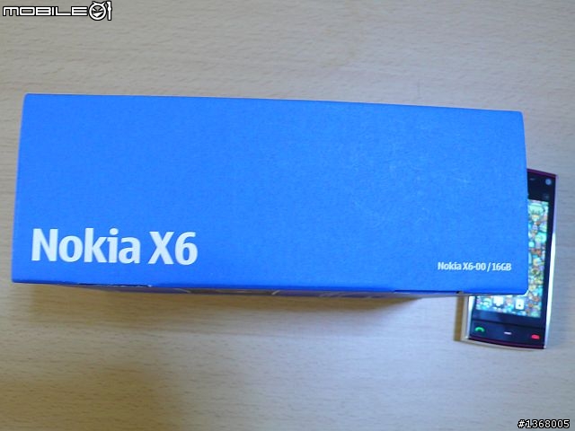 大小姐的第一次~.... Nokia開箱-匿名的X6 粉紅香港公司貨入手了~!!