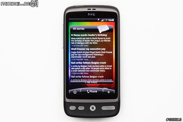 HTC Desire搭載新版介面 海外第一手實測