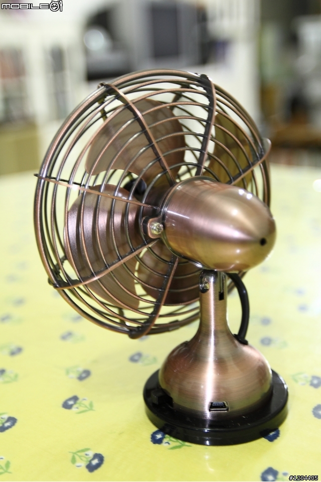 (開箱文) 大同USB復古小電扇