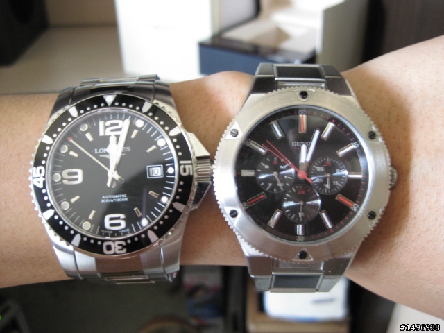 我的Longines HydroConquest首部曲~同場加映RAY-BAN3025