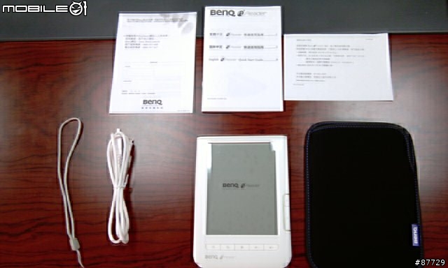 BenQ nReader K60電子書閱讀器 開箱