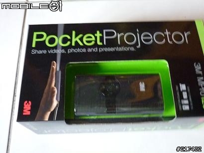 Test-drive of 3M LED Pocket Projector