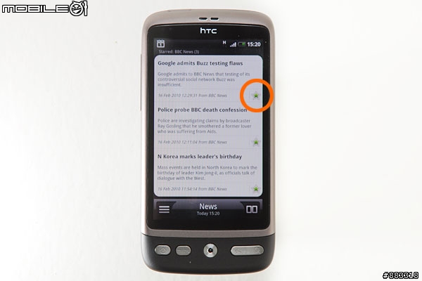 HTC Desire搭載新版介面 海外第一手實測