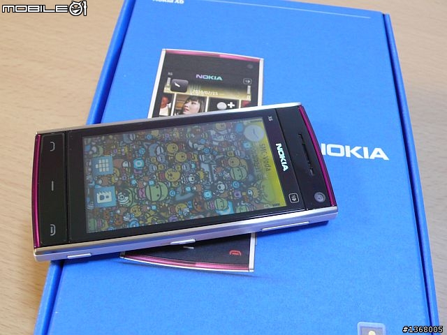 大小姐的第一次~.... Nokia開箱-匿名的X6 粉紅香港公司貨入手了~!!