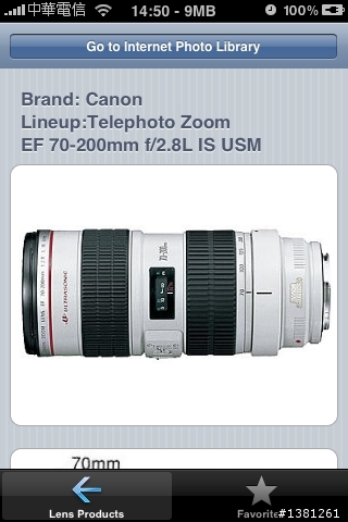 Lens Gallery - DSLR 愛好者參考!