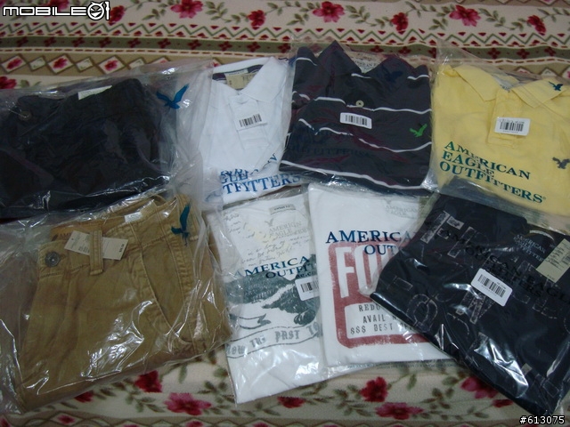 簡陋開箱...American Eagle...已補圖