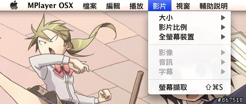 MPlayer OSX Extended rev12 中文化