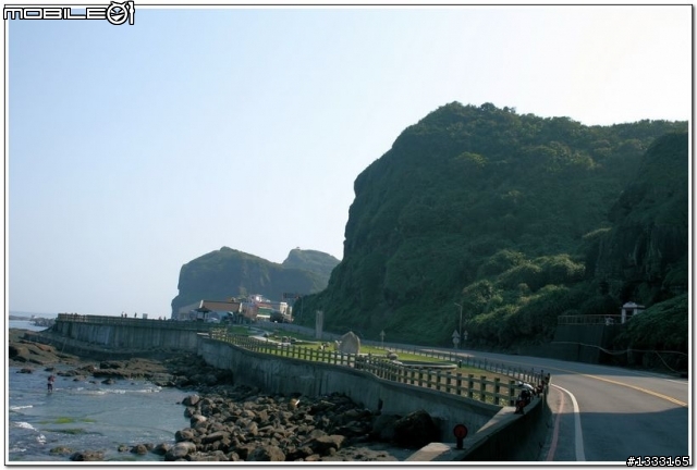 一對老鳥慢慢飛越九份城