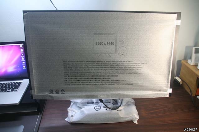 【我也來開箱文】盡情揮灑的大畫布~DELL U2711簡易開箱