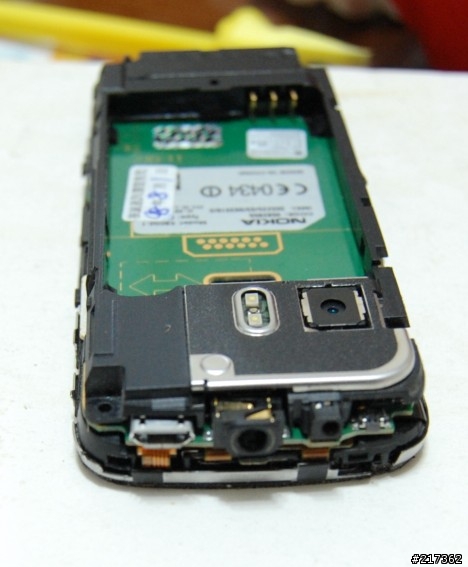 我的5800(另類的開箱照)