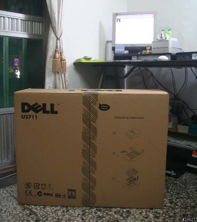 【我也來開箱文】盡情揮灑的大畫布~DELL U2711簡易開箱