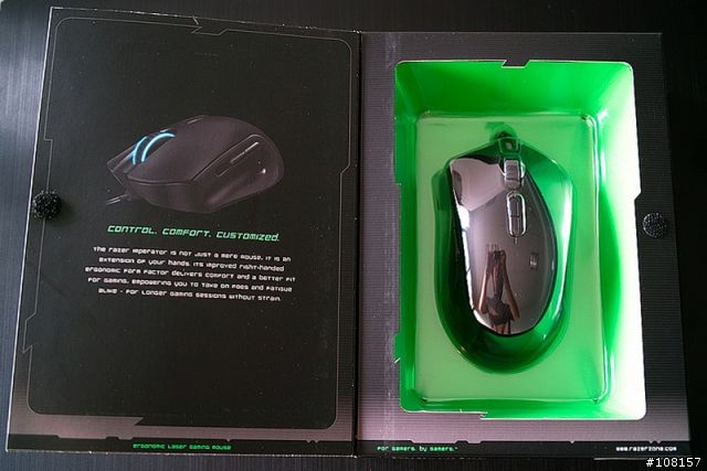 5600dpi 雷蛇.帝王蟒 Razer Imperator 右手專用(追加da比較)