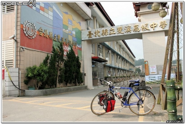 一對老鳥慢慢飛越九份城