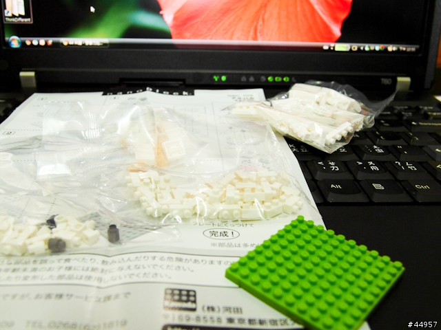 完美的和諧~nanoBLOCK草泥馬~~~~~