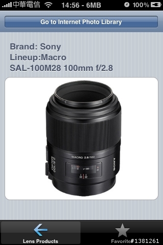 Lens Gallery - DSLR 愛好者參考!