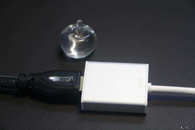 【開箱文】方便您分享到大電視的小物~MOSHI MINI DISPLAYPORT TO HDMI ADAPTER