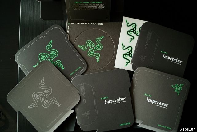 5600dpi 雷蛇.帝王蟒 Razer Imperator 右手專用(追加da比較)